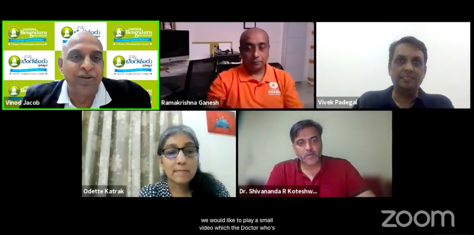 Webinar- #Bengaluru Fights Corona Protecting Citizens of Bengaluru Episode 3: COVID Appropriate Behavior