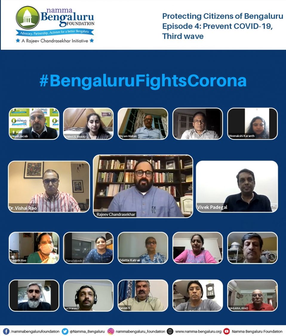 Webinar-Bengaluru Fights Corona Protecting Citizens of Bengaluru Episode 4- Prevent COVID-19,Third wave