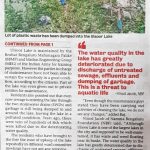Sewage in Ulsoor lake_ Apr 21st 2022