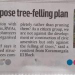 Trees, Save Koramangala_Sept04 2021