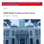 BBMP Budget_Apr5th 2022
