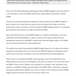 BBMP Budget_Apr5th 2022
