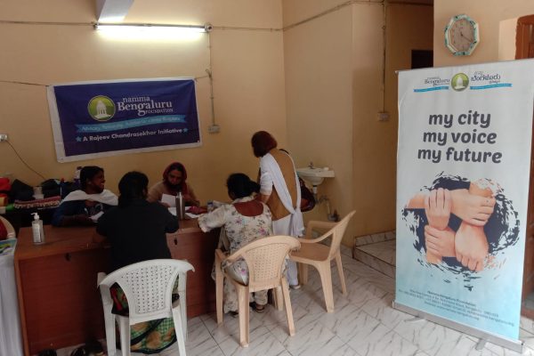 Mega Women’s Health Camp at Domlur on 25th June, 2022