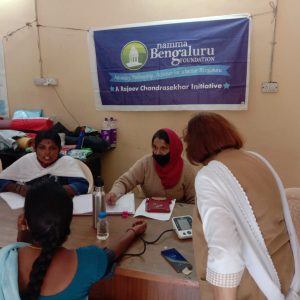 Mega Women’s Health Camp at Domlur on 25th June, 2022