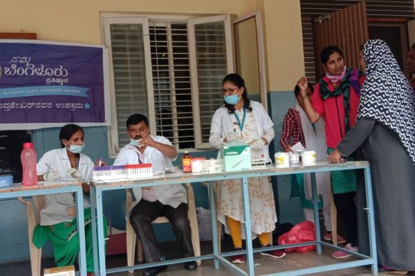 Mega Women’s Health Camp for BBMP school teachers