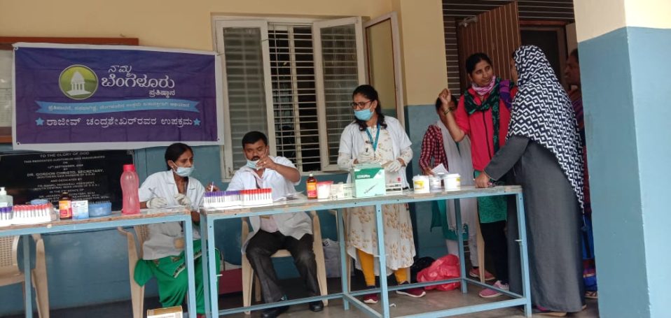 Mega Women’s Health Camp for BBMP school teachers